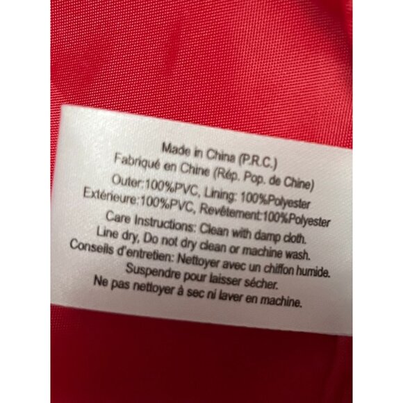 Elizabeth Arden Red Faux Leather Tote Bag – 19x12x4 – Double Handles – 8” Drop – - Picture 5 of 7